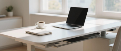 صعود مكاتب الجلوس: الموازنة بين اتجاهات الصحة والتكنولوجيا ومكان العمل