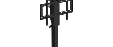 حامل تلفزيون مخفي بمحرك واحد — التصميم النظيف يلتقي بالوظائف الذكية
