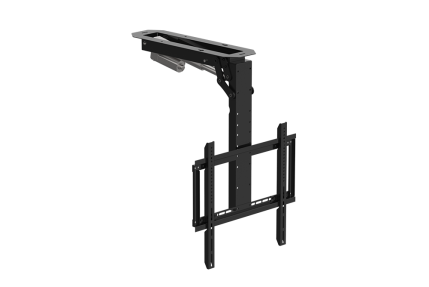 حامل تلفزيون كهربائي مع ذراع دوار