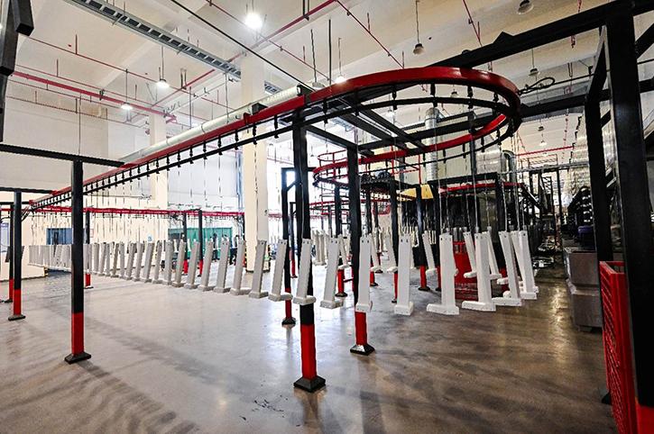 مركز مسحوق الطلاء