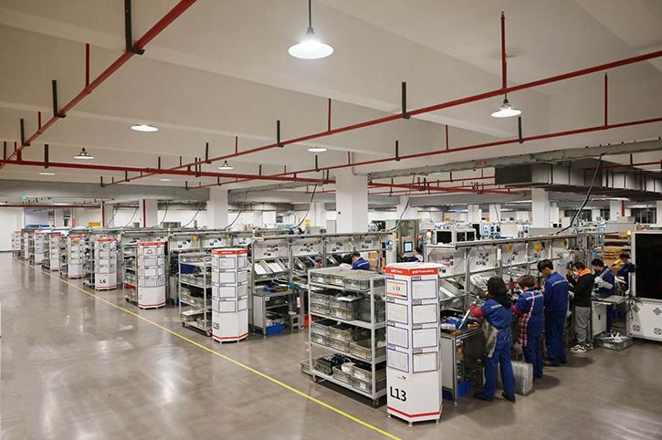 7. خط التجميع النهائي للمحرك